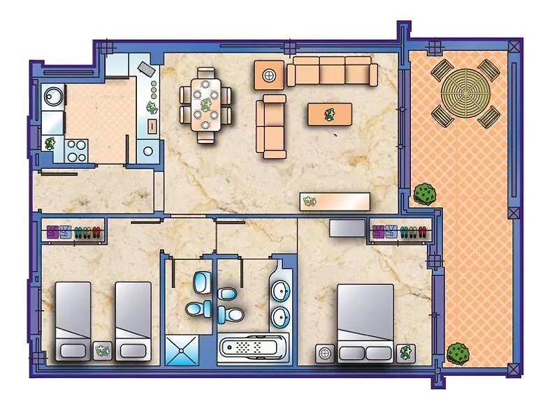 Luxe Appartement Las Palmeras Sitio De Calahonda Mijas Spanje 0*,